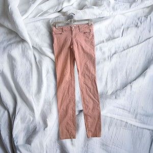 No Boundaries Skinny Jeans Juniors Size 1 Pink Denim Stretch Womens